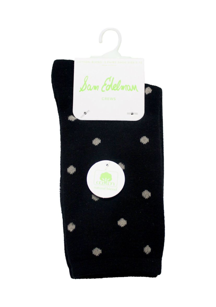 Cotton Crew Socks - 3 Pack