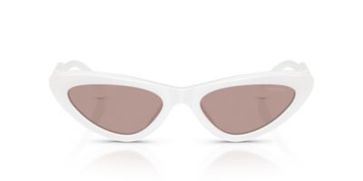 Miu Miu Women's MU B11SU Cat Eye 55mm Sunglasses, Brown