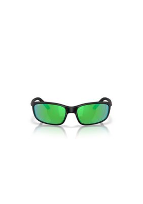 Costa Del Mar Men's Brine Ii 6S9134 Rectangle 59mm Sunglasses