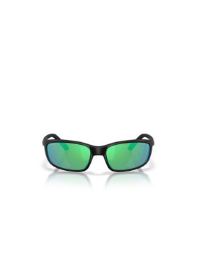 Costa Del Mar Men's Brine Ii 6S9134 Rectangle 59mm Sunglasses