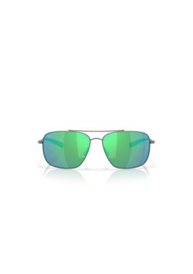 Costa Del Mar Men's Canaveral 6S6002 Round 59mm Sunglasses