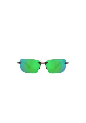 Costa Del Mar Men's Gulf Shore 6S9074 Rectangle 66mm Sunglasses