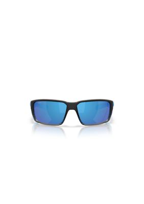 Costa Del Mar Men's Fantail Pro 6S9079 Rectangle 60mm Sunglasses