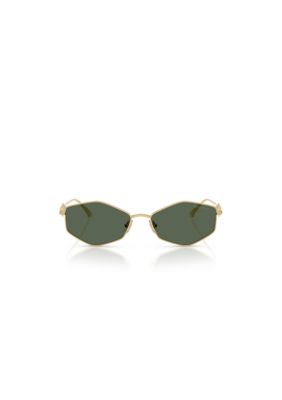 Jimmy Choo Women's JC4017 Oval 55mm Sunglasses, Green