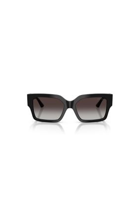 Jimmy Choo Women's JC5058JU Rectangle 55mm Sunglasses