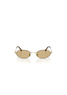 Miu Miu Women's MUA54S Oval 51mm Sunglasses