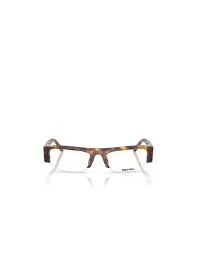 Miu Miu Women's MUB07S Rectangle 51mm Sunglasses, Blue
