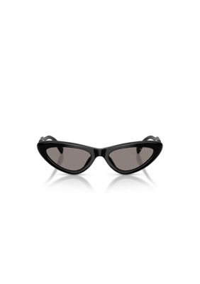 Miu Miu Women's MUB11SU Cat eye 55mm Sunglasses, Grey