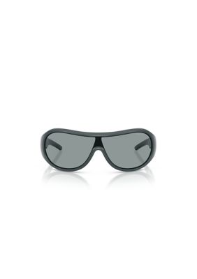 Miu Miu Women's MUB14SU Wraparound 0mm Sunglasses