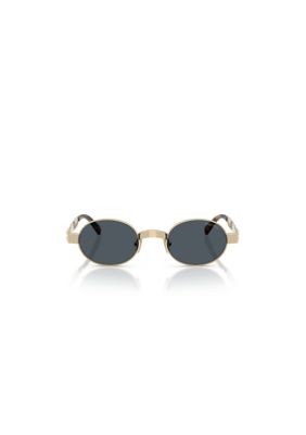 Miu Miu Women's MUB51S Oval 47mm Sunglasses, Grey
