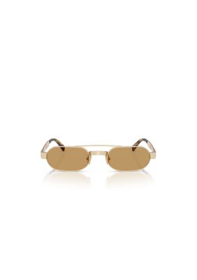 Miu Miu Women's MUB52S Oval 52mm Sunglasses