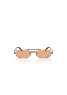 Miu Miu Women's MUB52S Oval 52mm Sunglasses