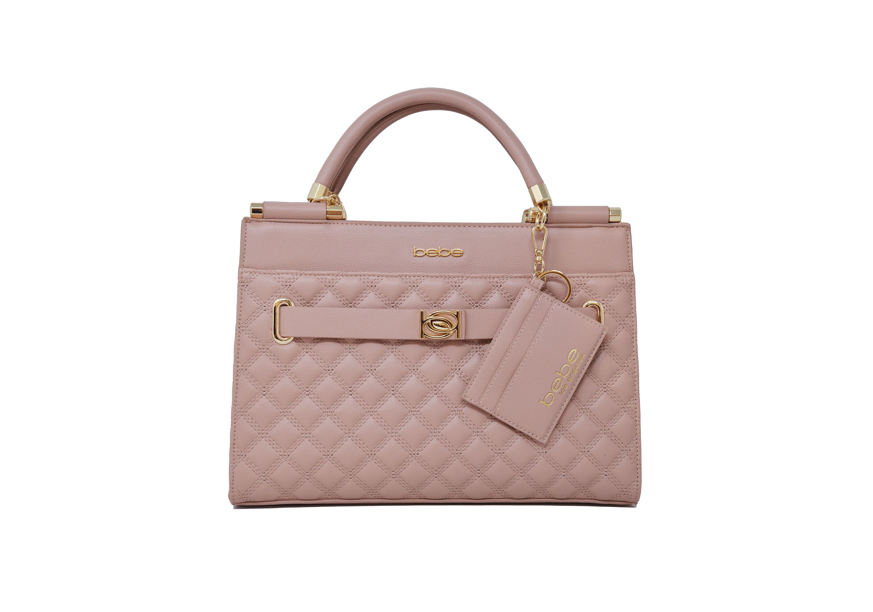 Alex Quilted Satchel With Card Case