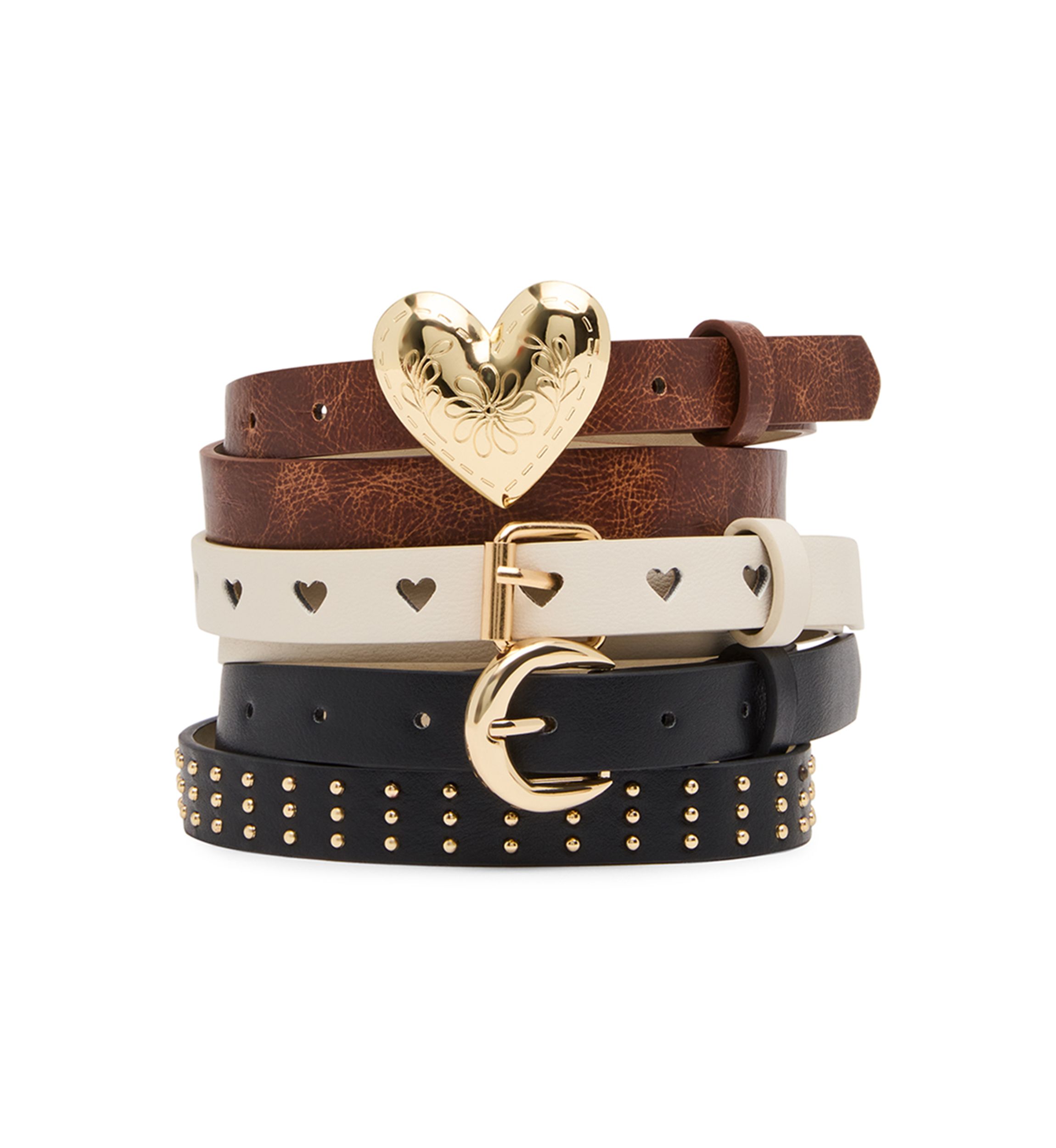 Madden Girl Heart Belt Set | Belk
