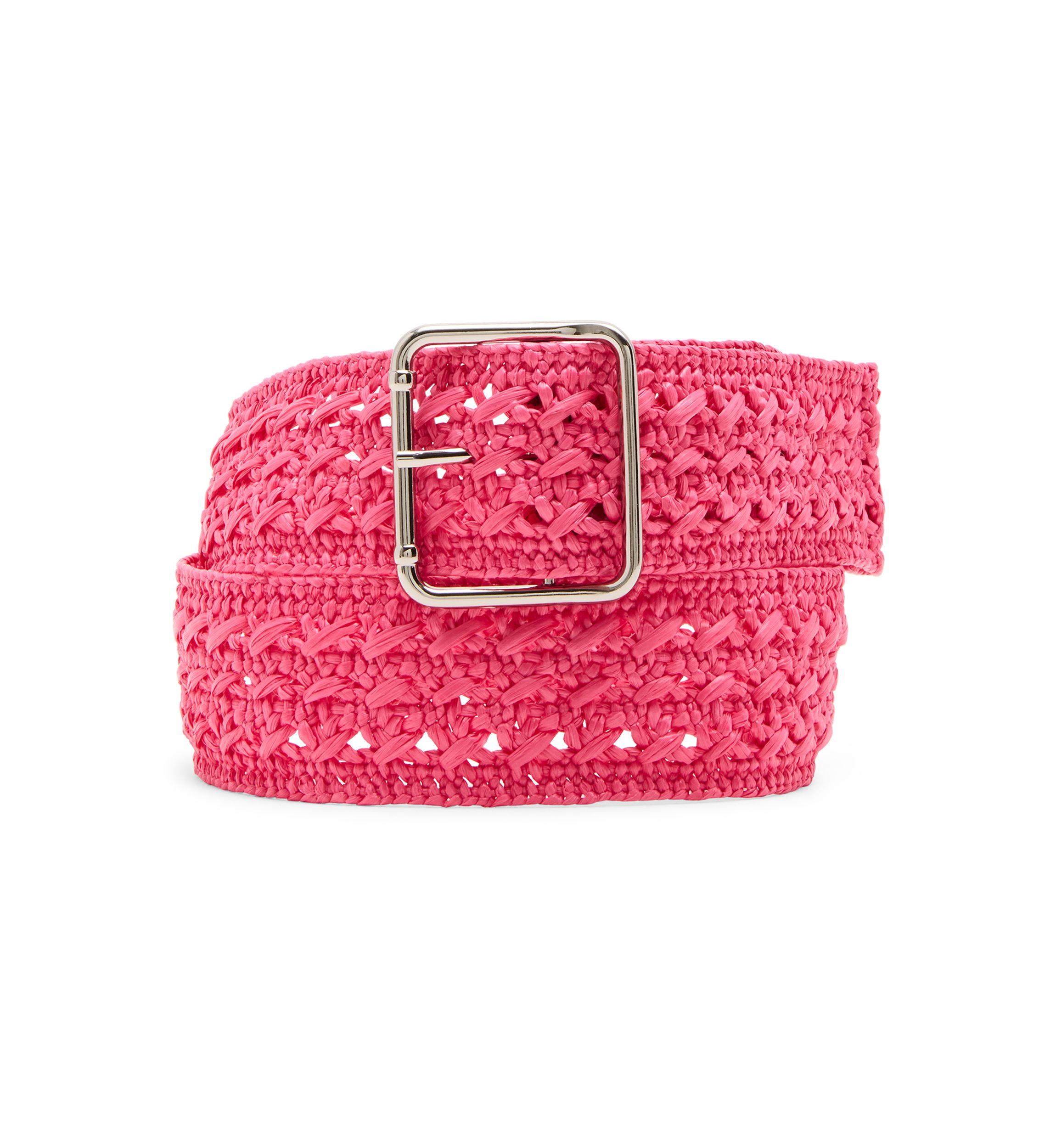 Crochet Straw Belt