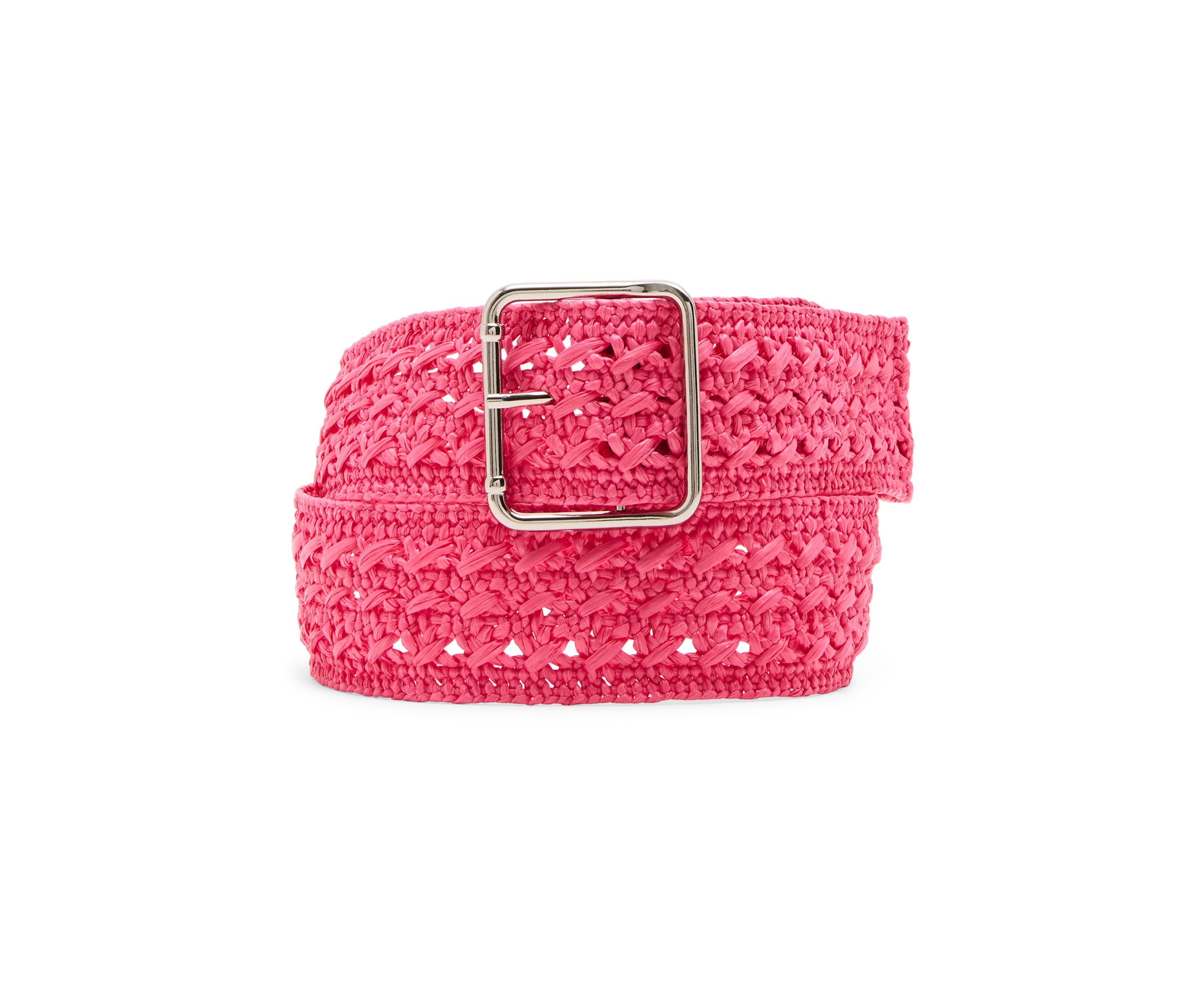 Crochet Straw Belt