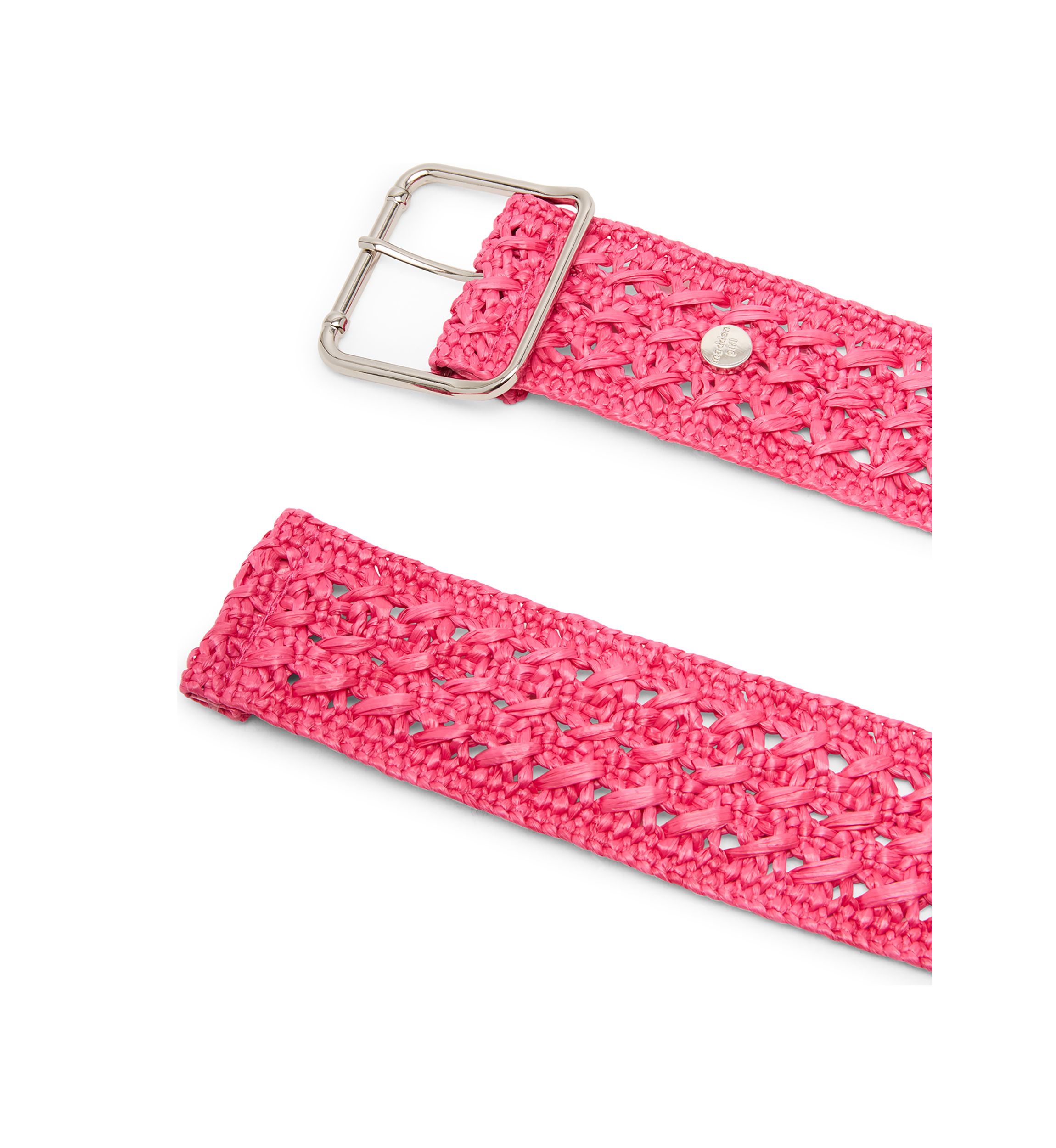 Crochet Straw Belt