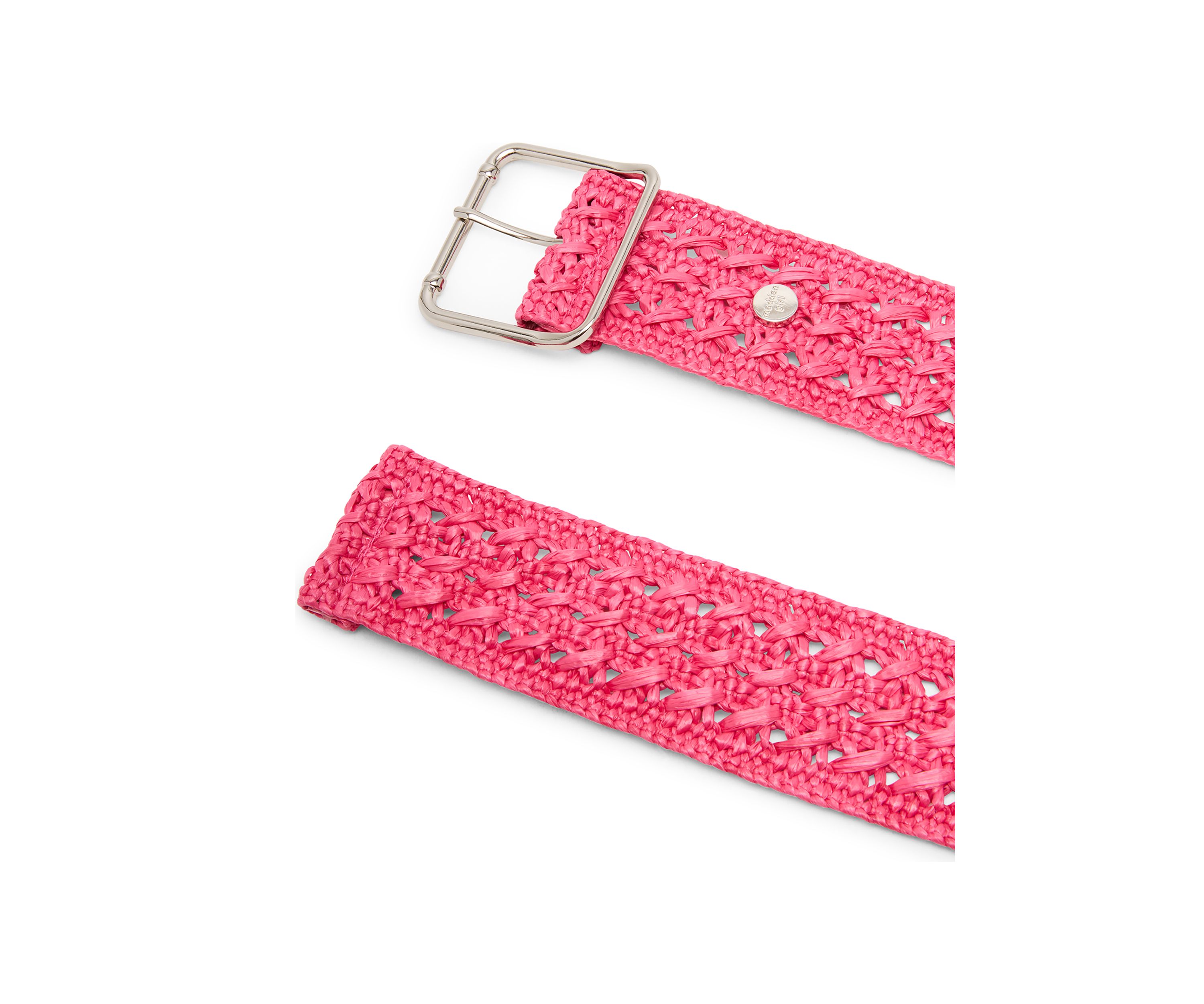 Crochet Straw Belt