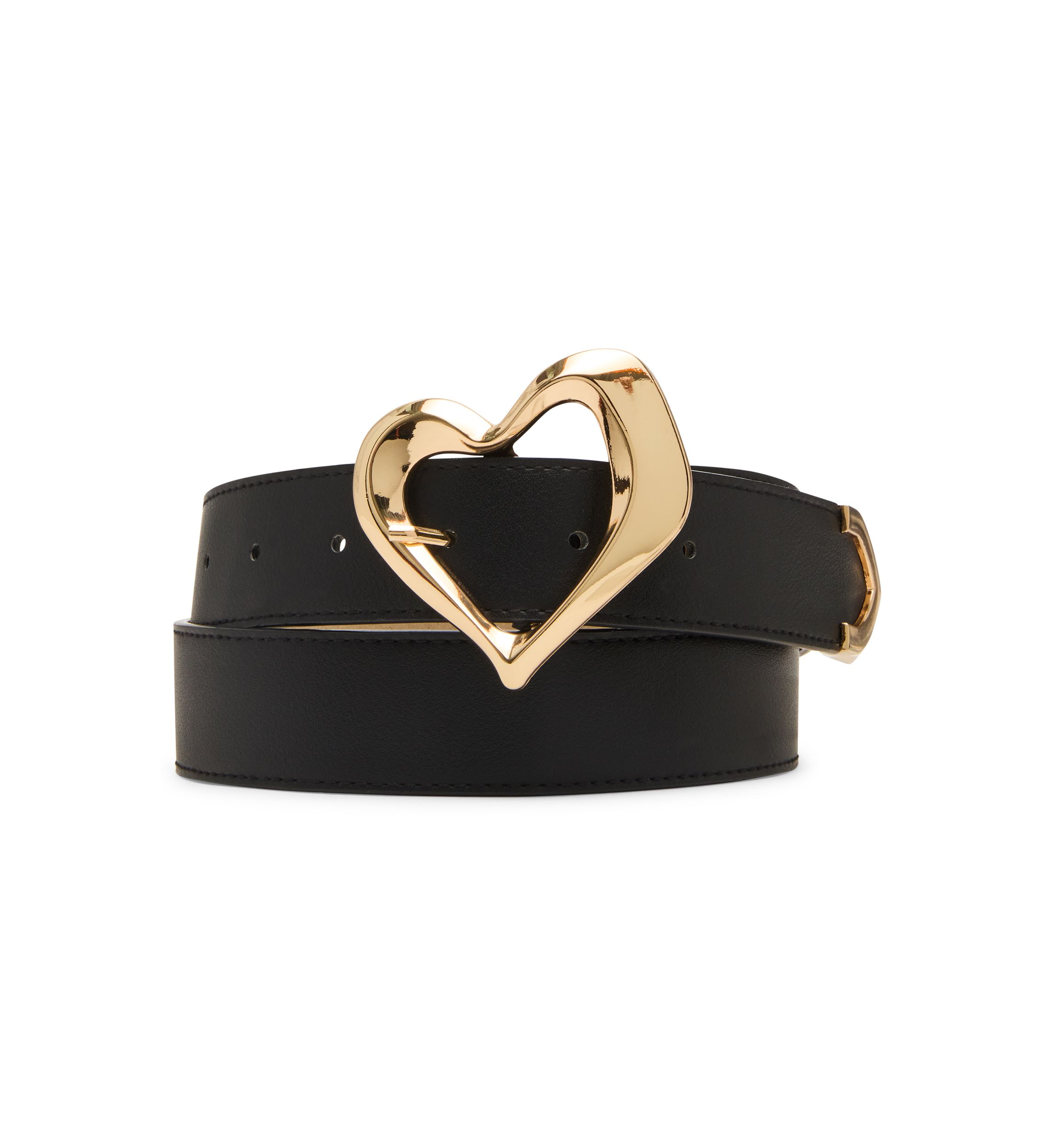 Asymmetric Heart Buckle Belt - 32mm