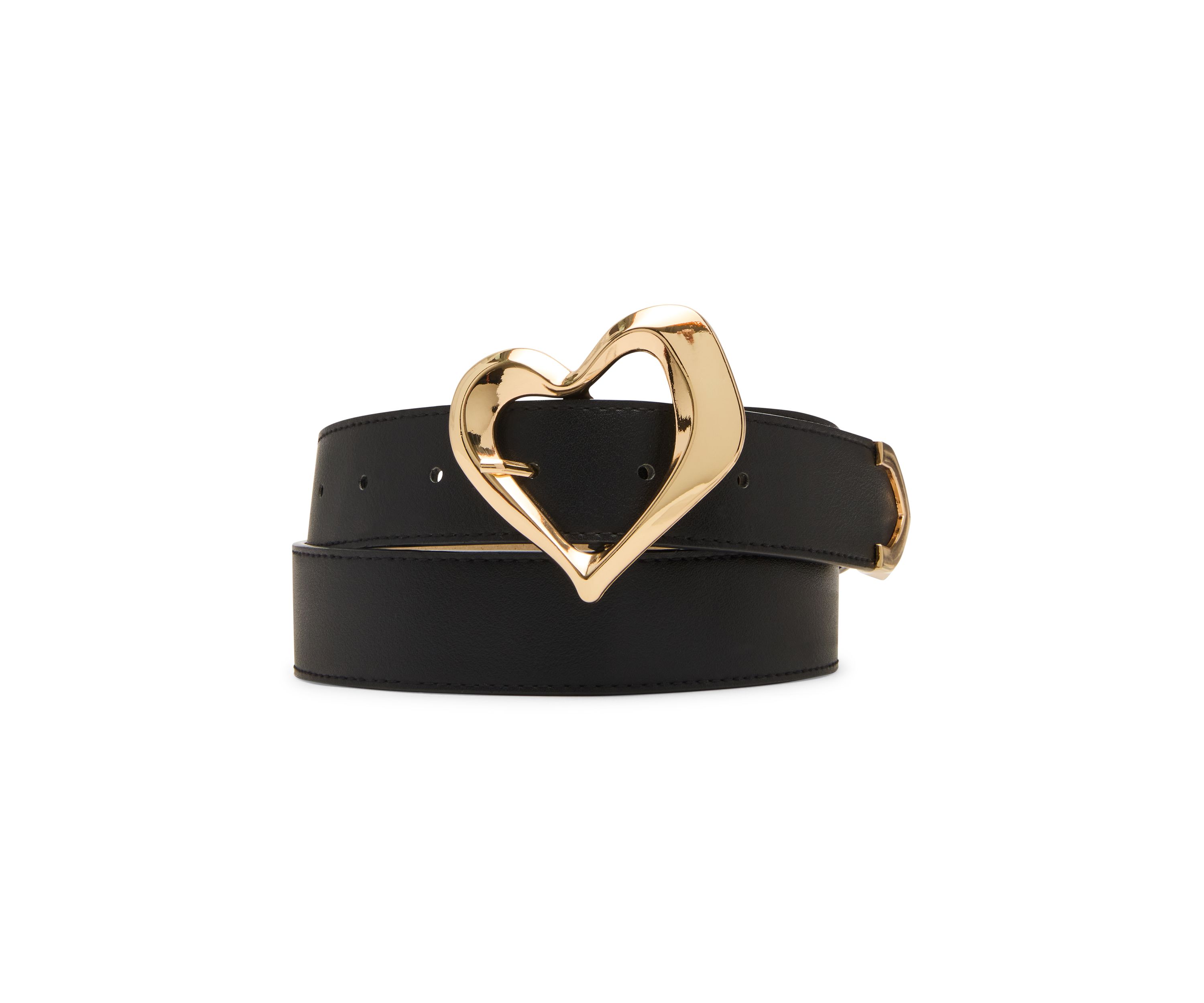 Asymmetric Heart Buckle Belt - 32mm