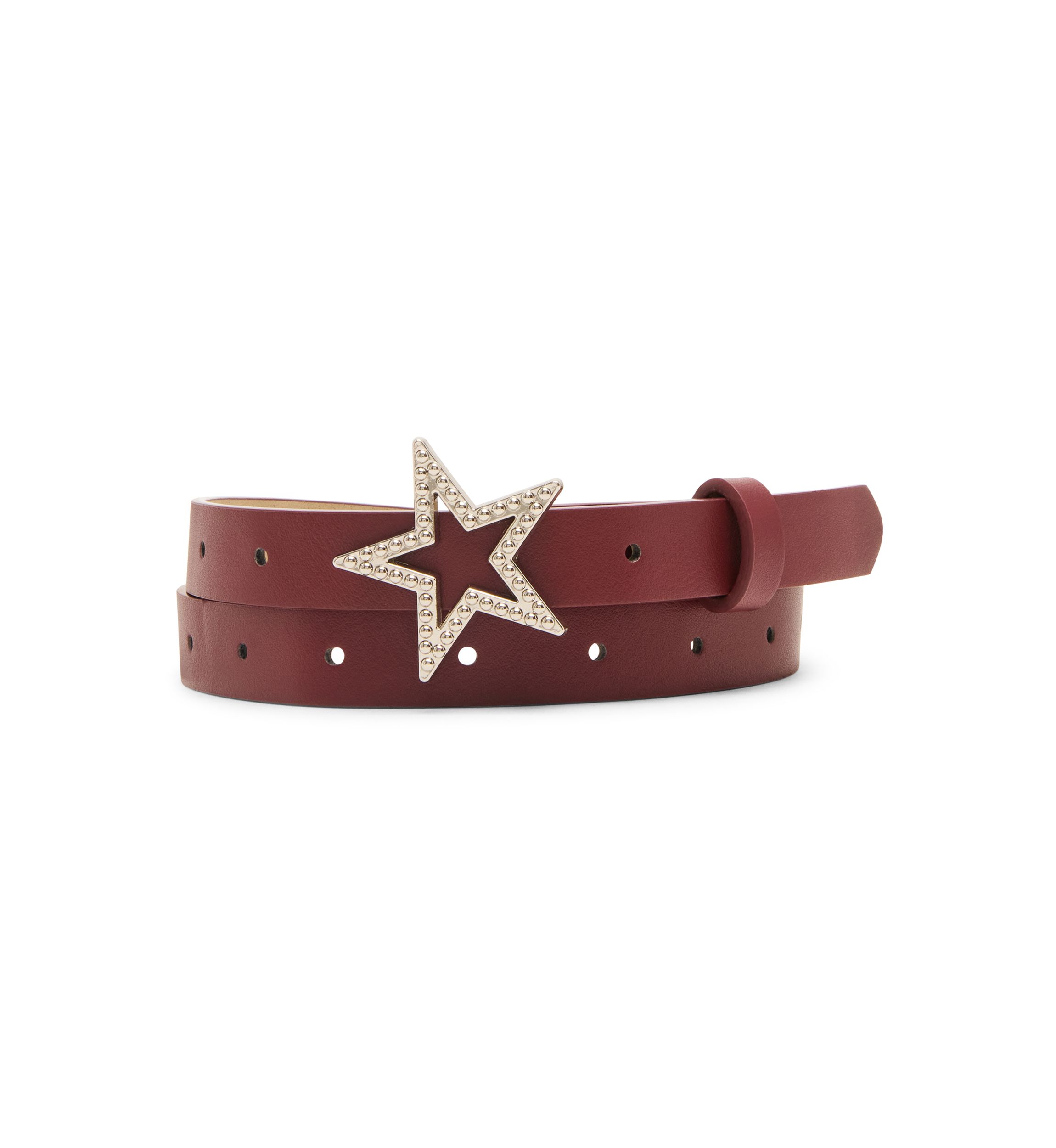 Star Buckle + Crinkle Polyurethane + Keeper Belt Set