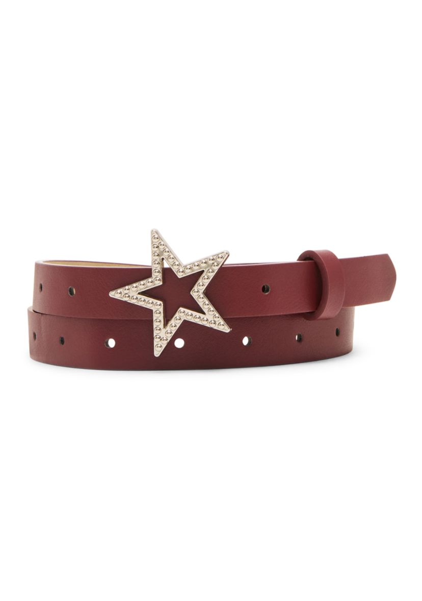 Star Buckle + Crinkle Polyurethane + Keeper Belt Set