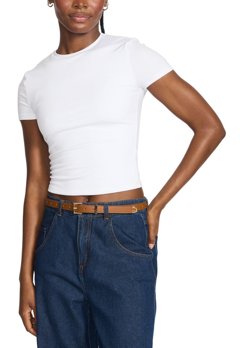 Star Buckle + Crinkle Polyurethane + Keeper Belt Set