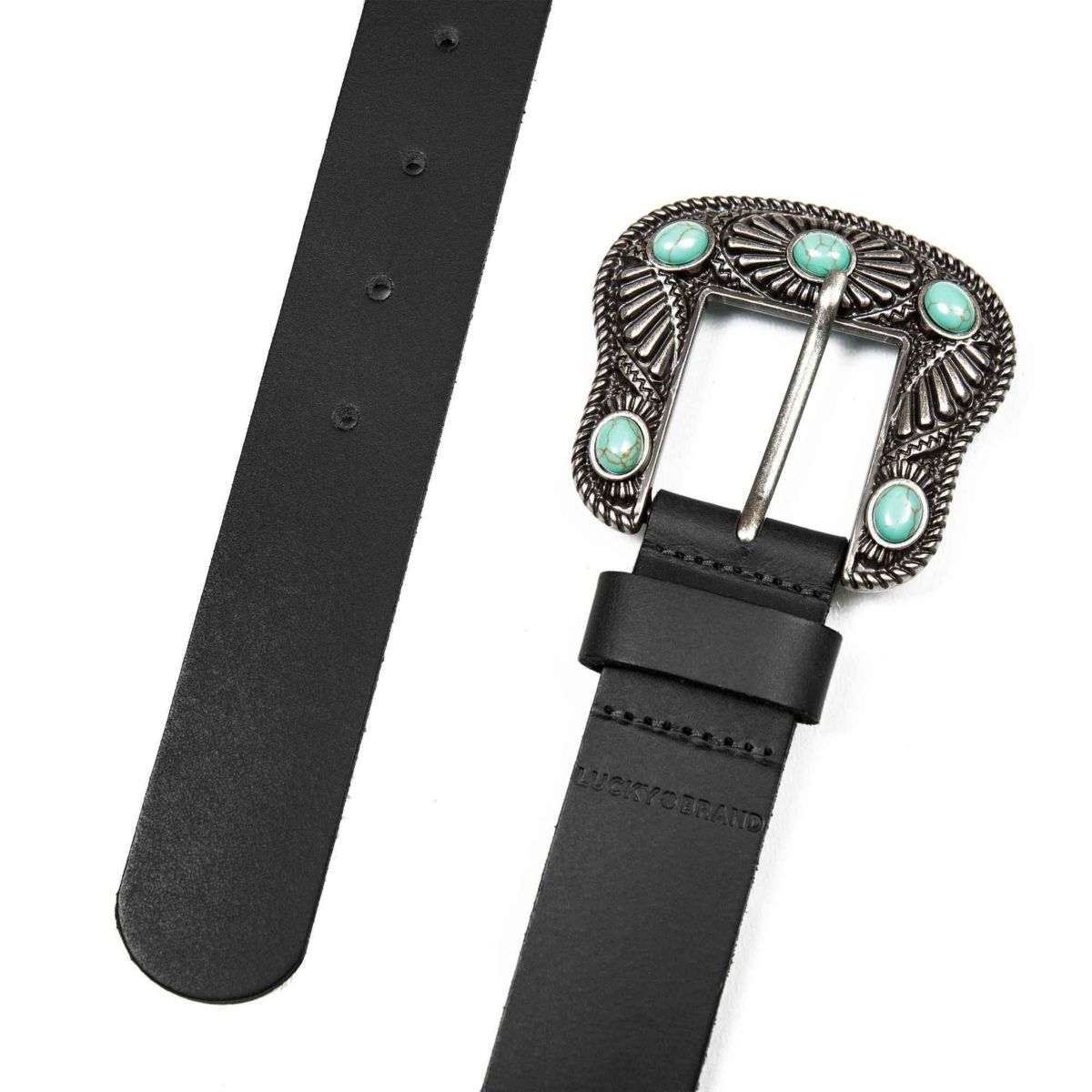Turquoise Western Buckle Set