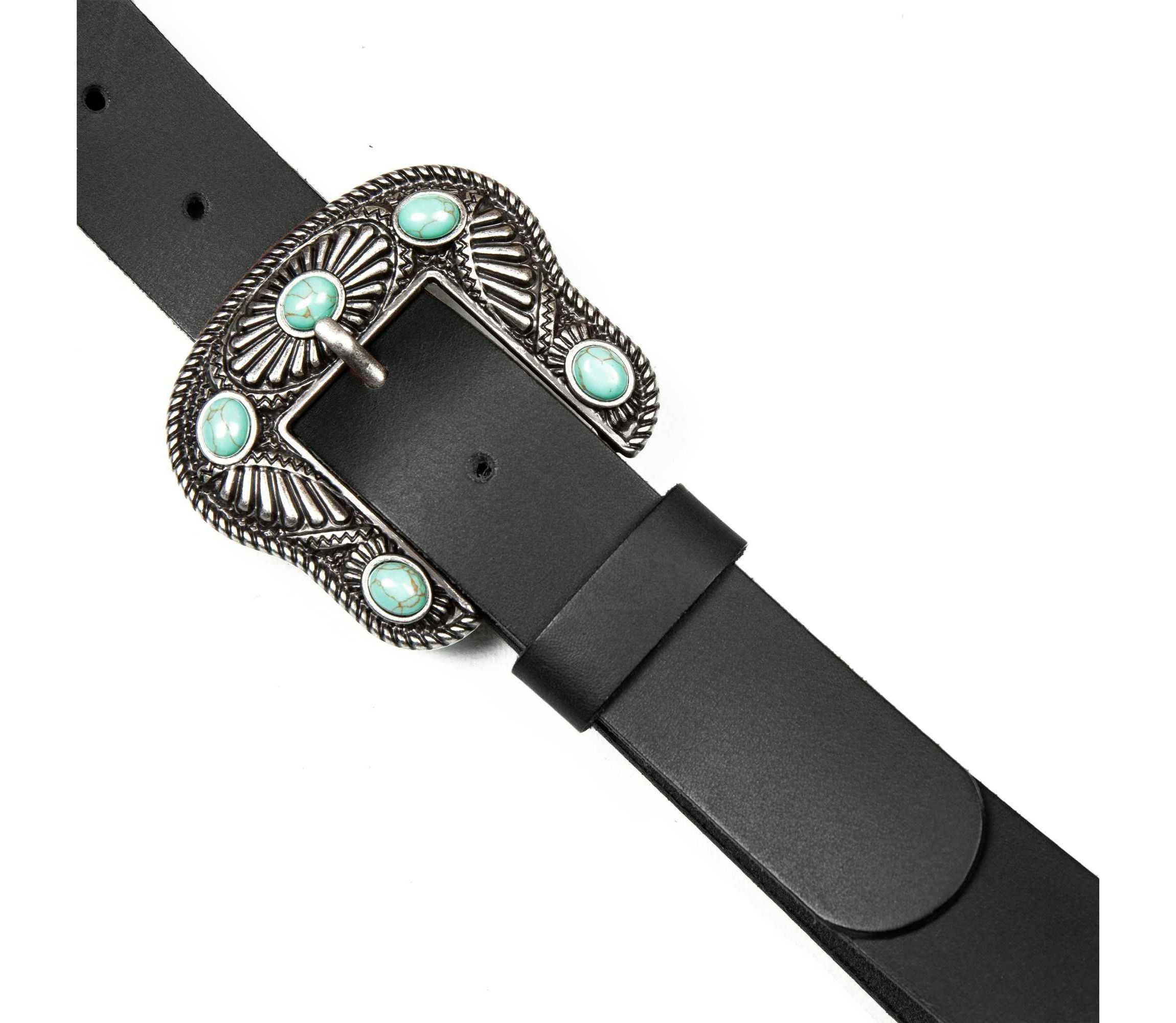 Turquoise Western Buckle Set