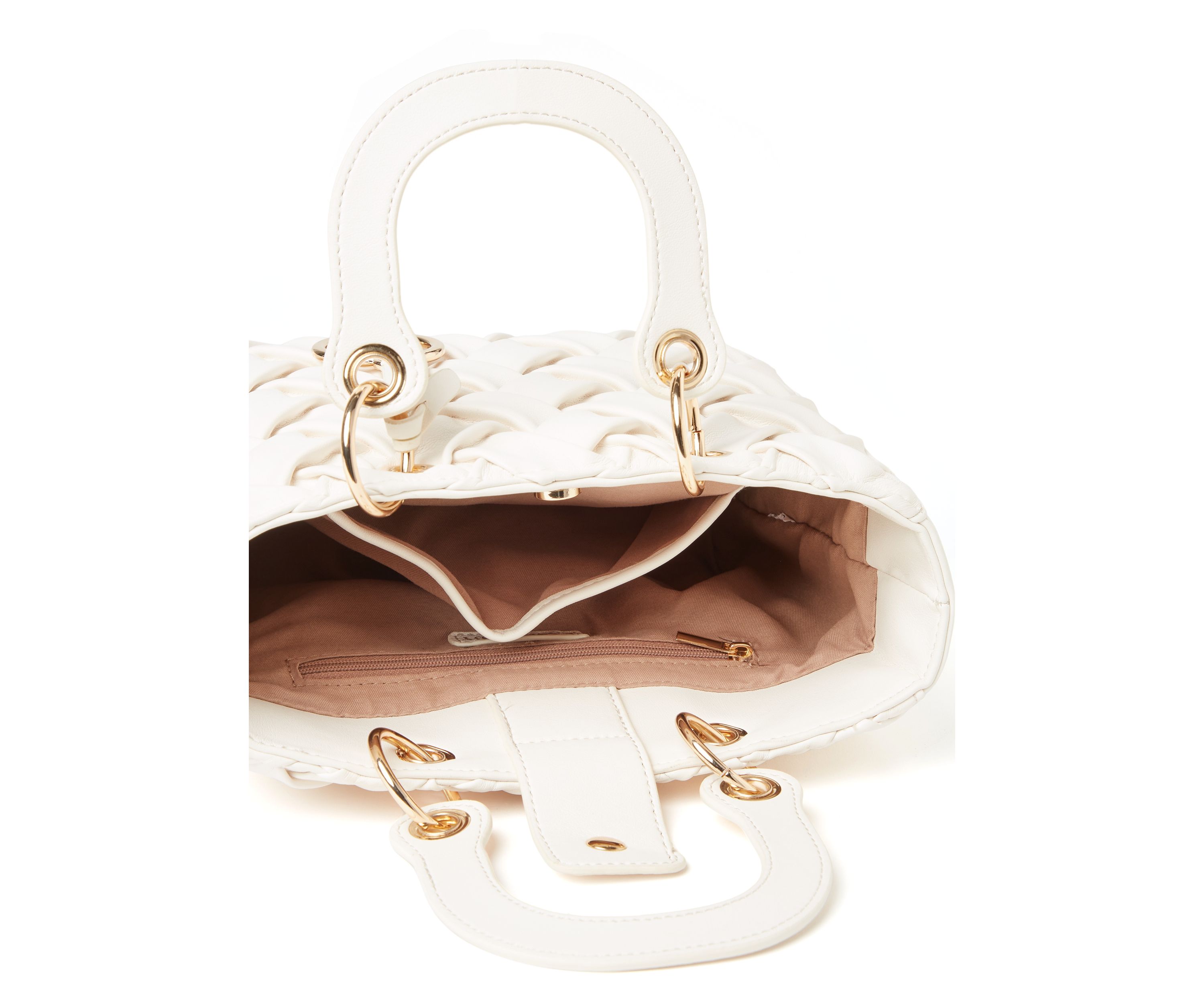 Heat Pleat Small Box Tote