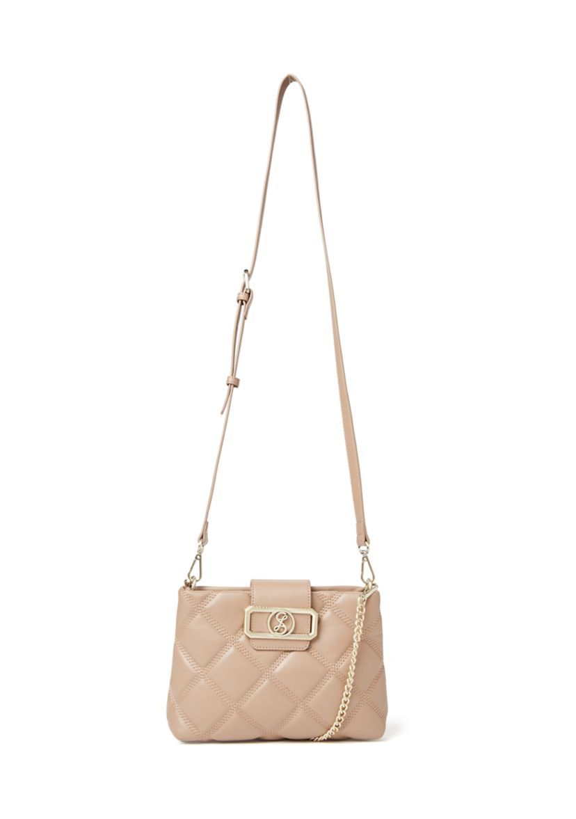 Quilted Chain Strap Crossbody 