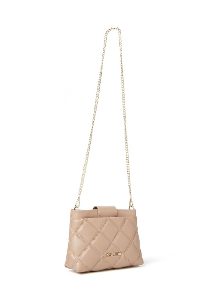 Quilted Chain Strap Crossbody 
