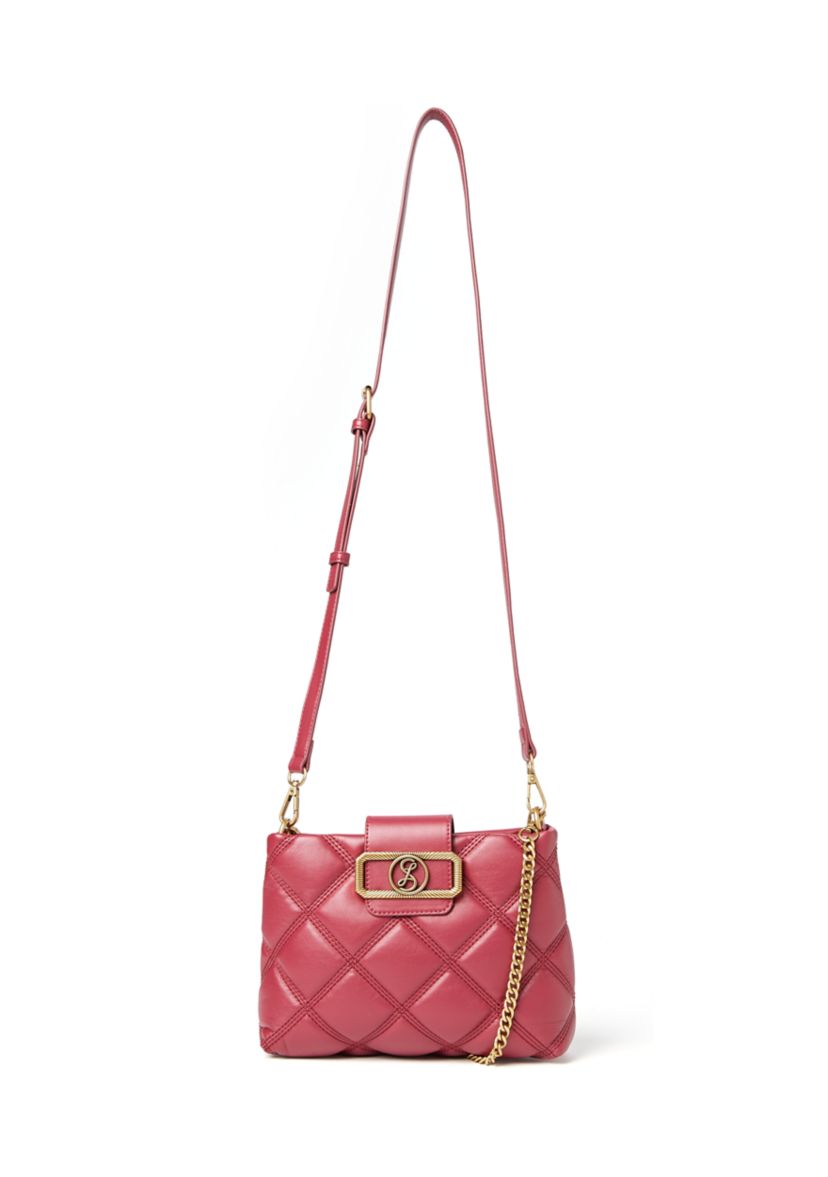 Quilted Chain Strap Crossbody 