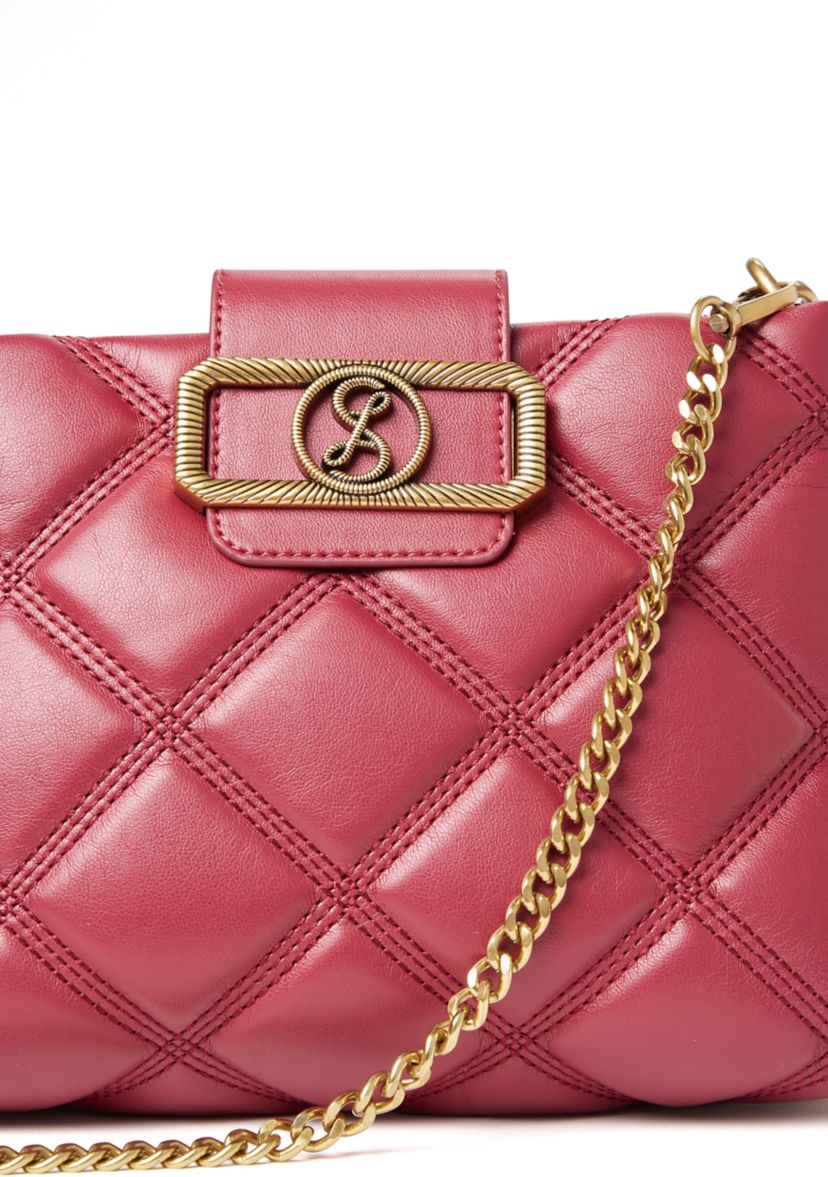 Quilted Chain Strap Crossbody 