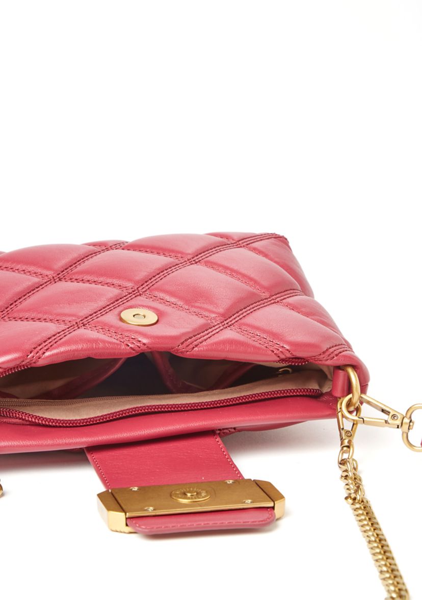 Quilted Chain Strap Crossbody 