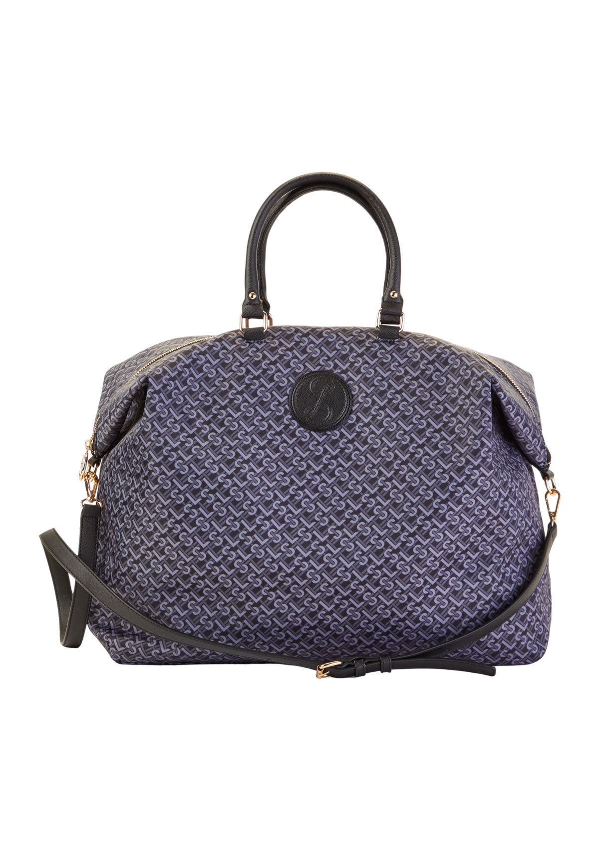 Printed Nylon Satchel 