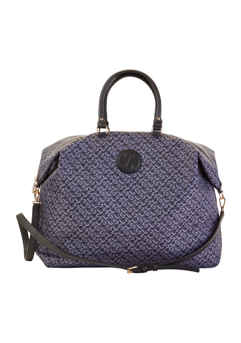 Printed Nylon Satchel 