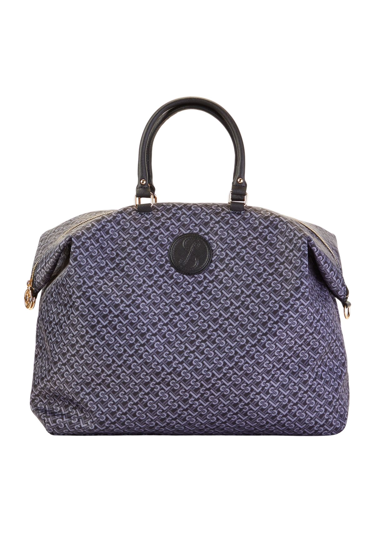 Printed Nylon Satchel 