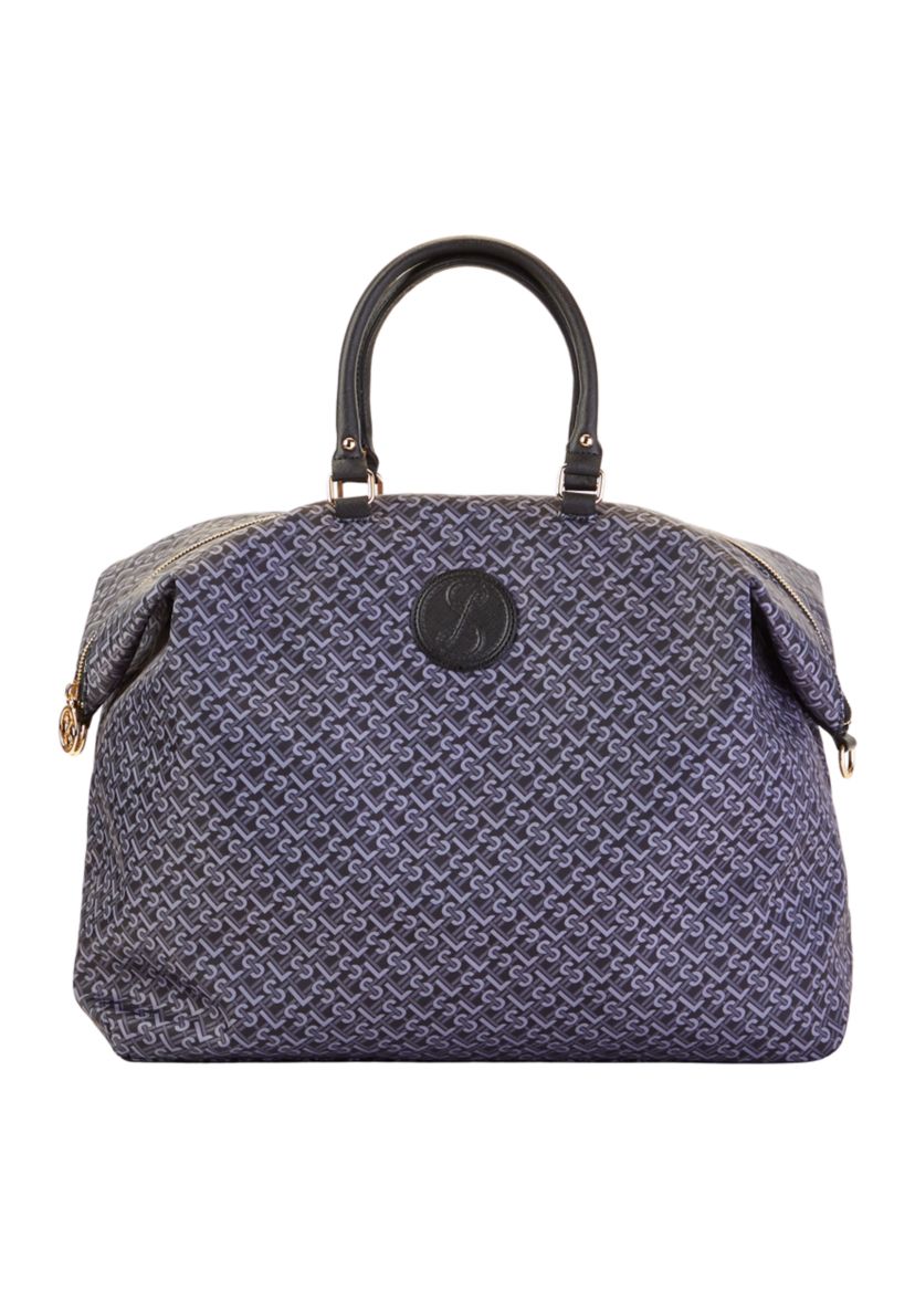 Printed Nylon Satchel 