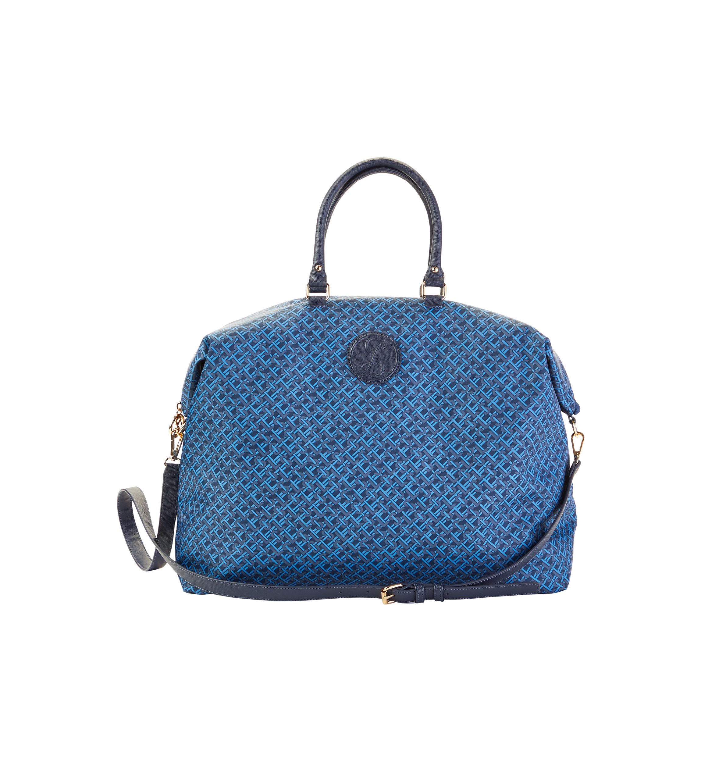 Printed Nylon Satchel