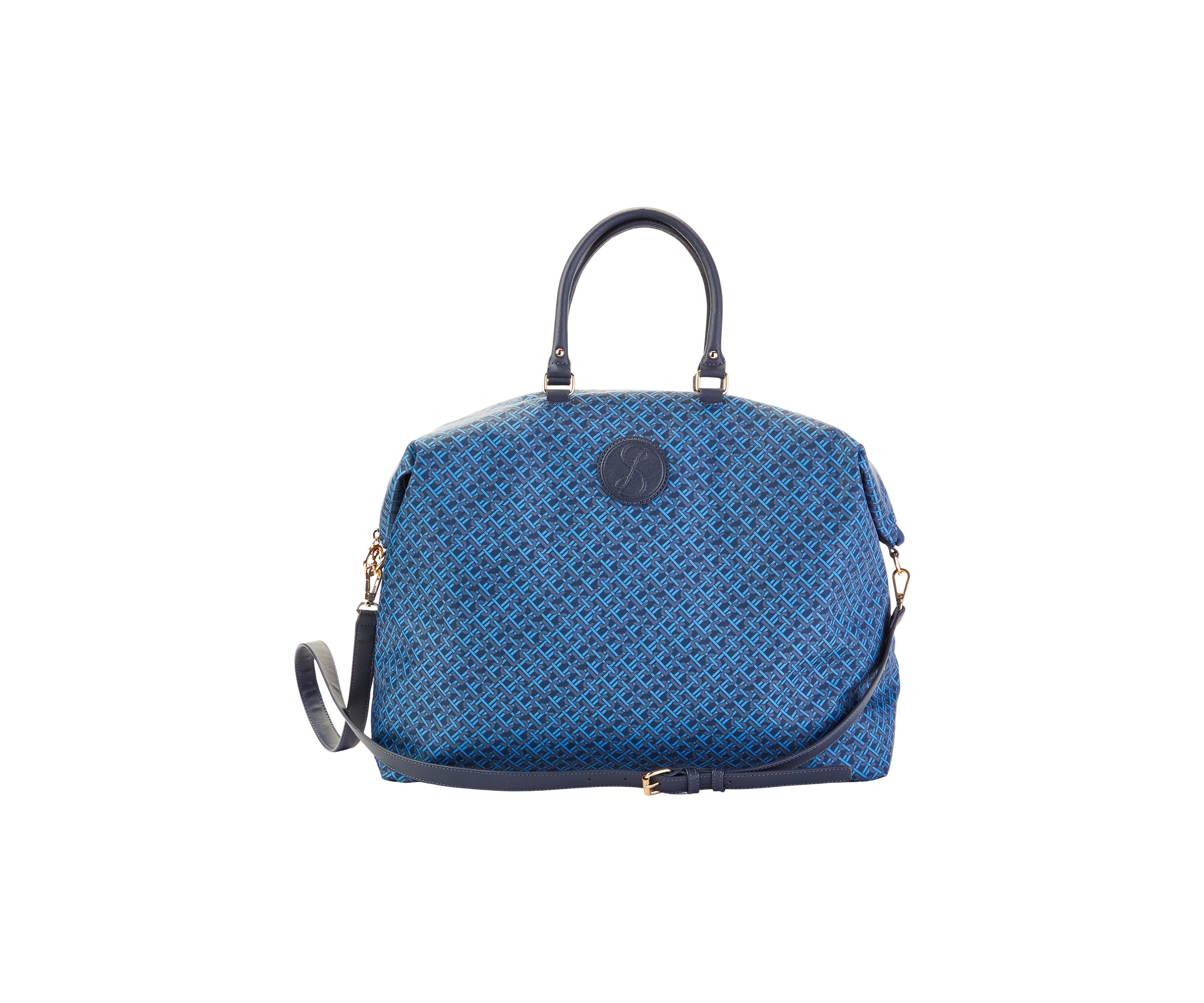 Printed Nylon Satchel