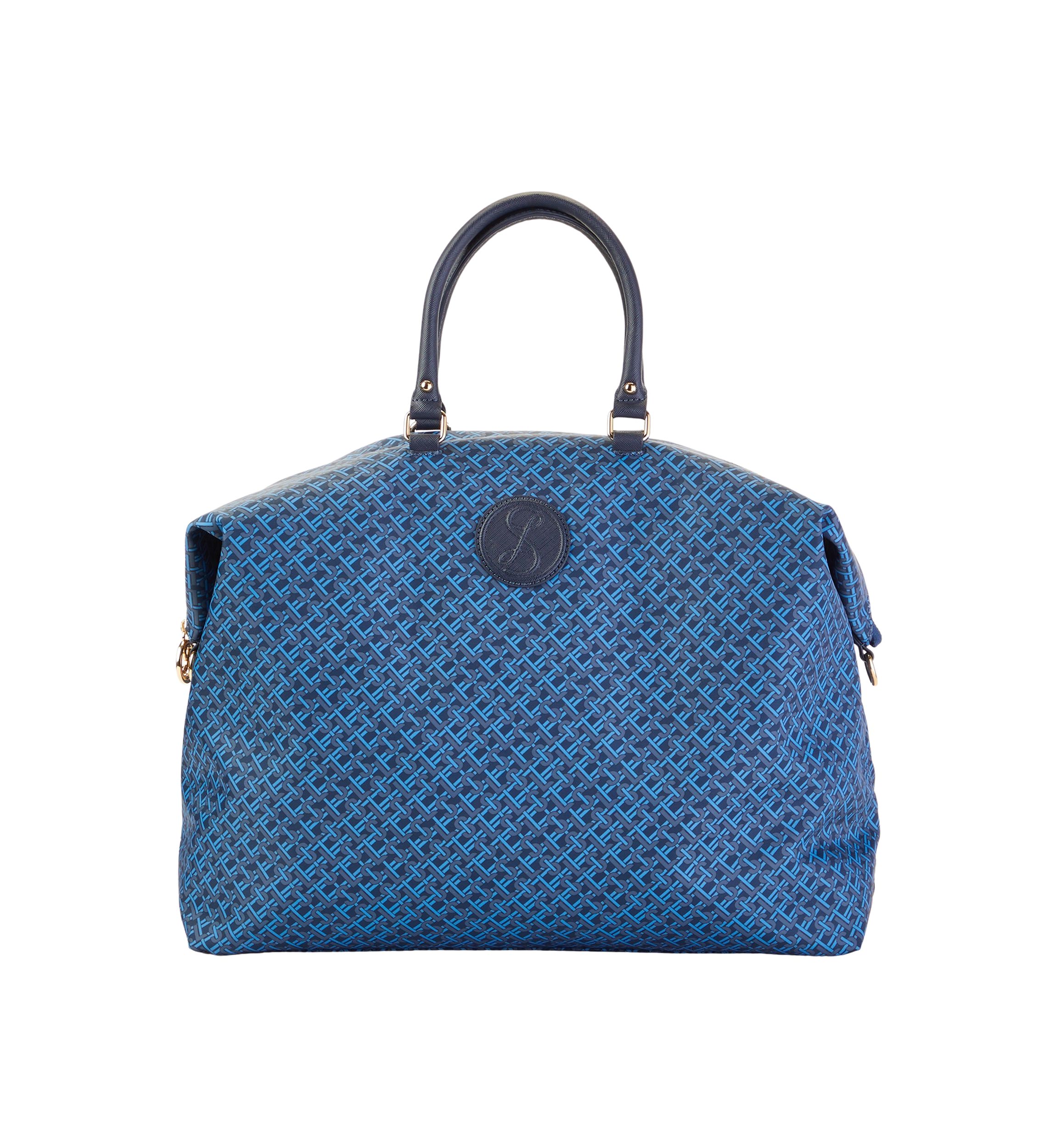 Printed Nylon Satchel