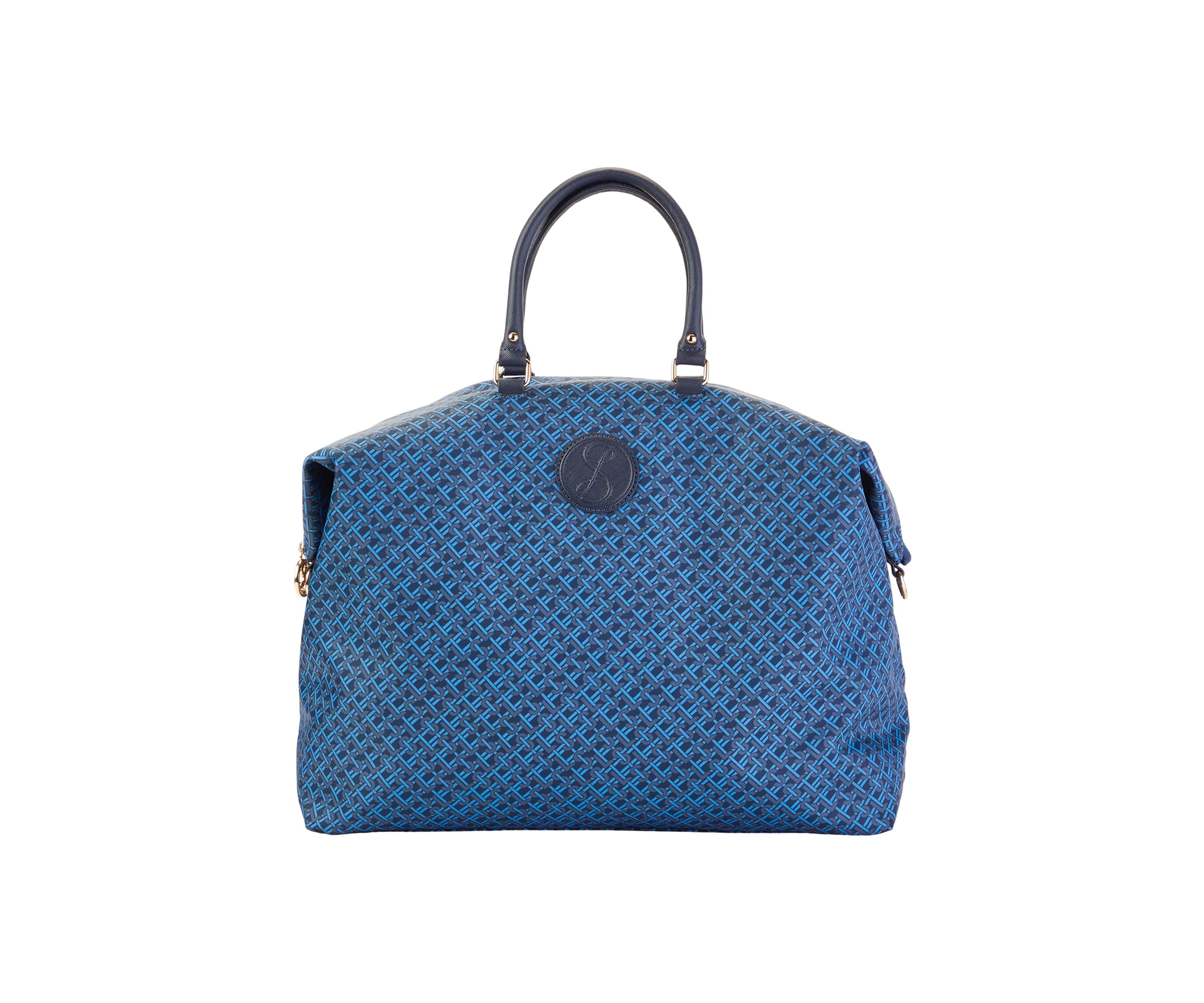 Printed Nylon Satchel