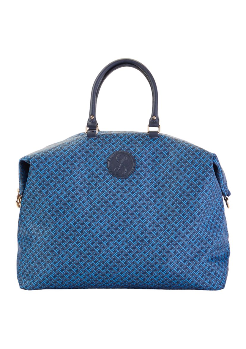 Printed Nylon Satchel