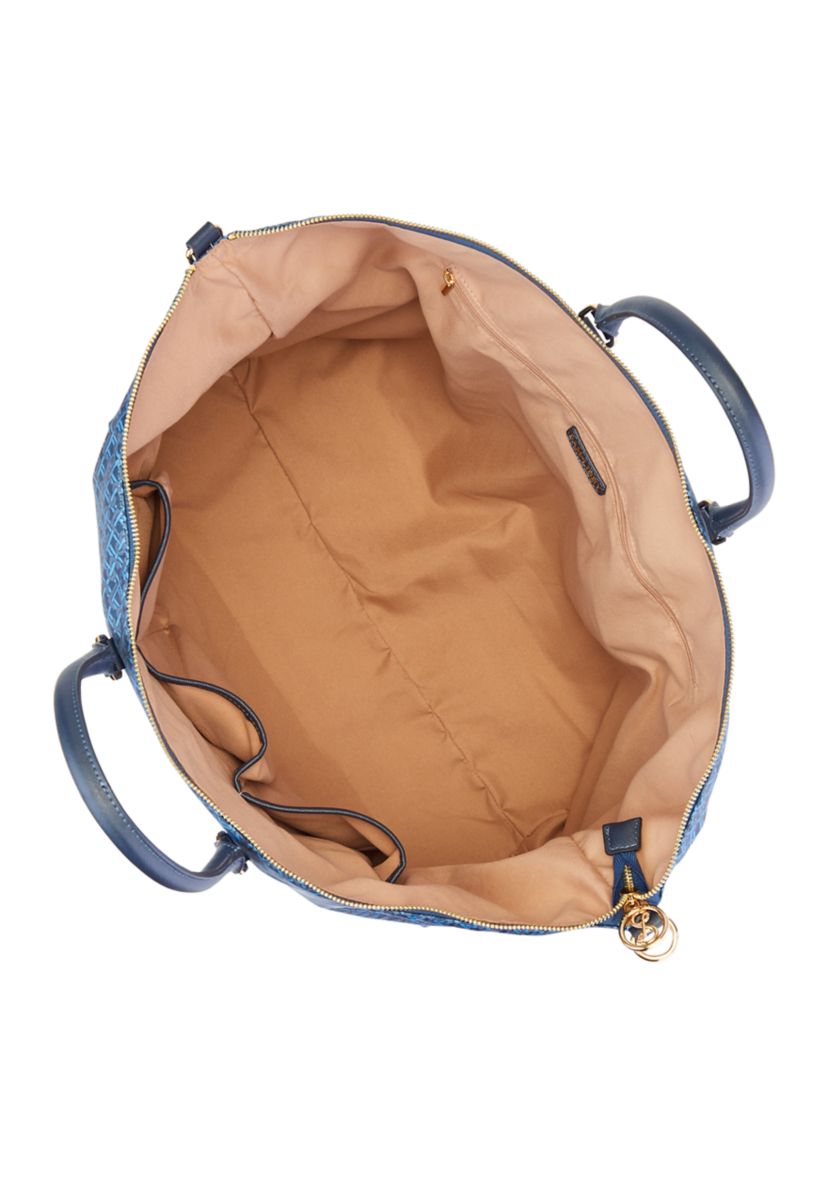 Printed Nylon Satchel