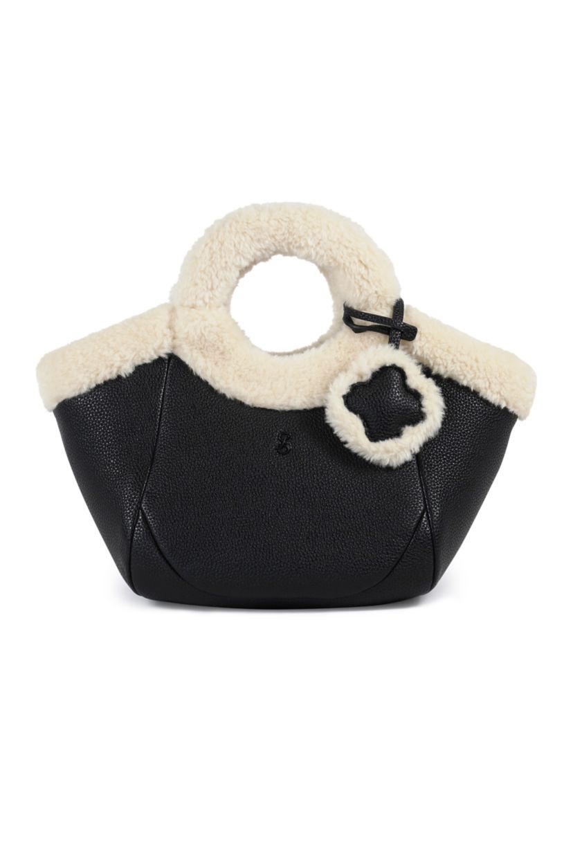 Willow Small Sherling Handle Crossbody Tote