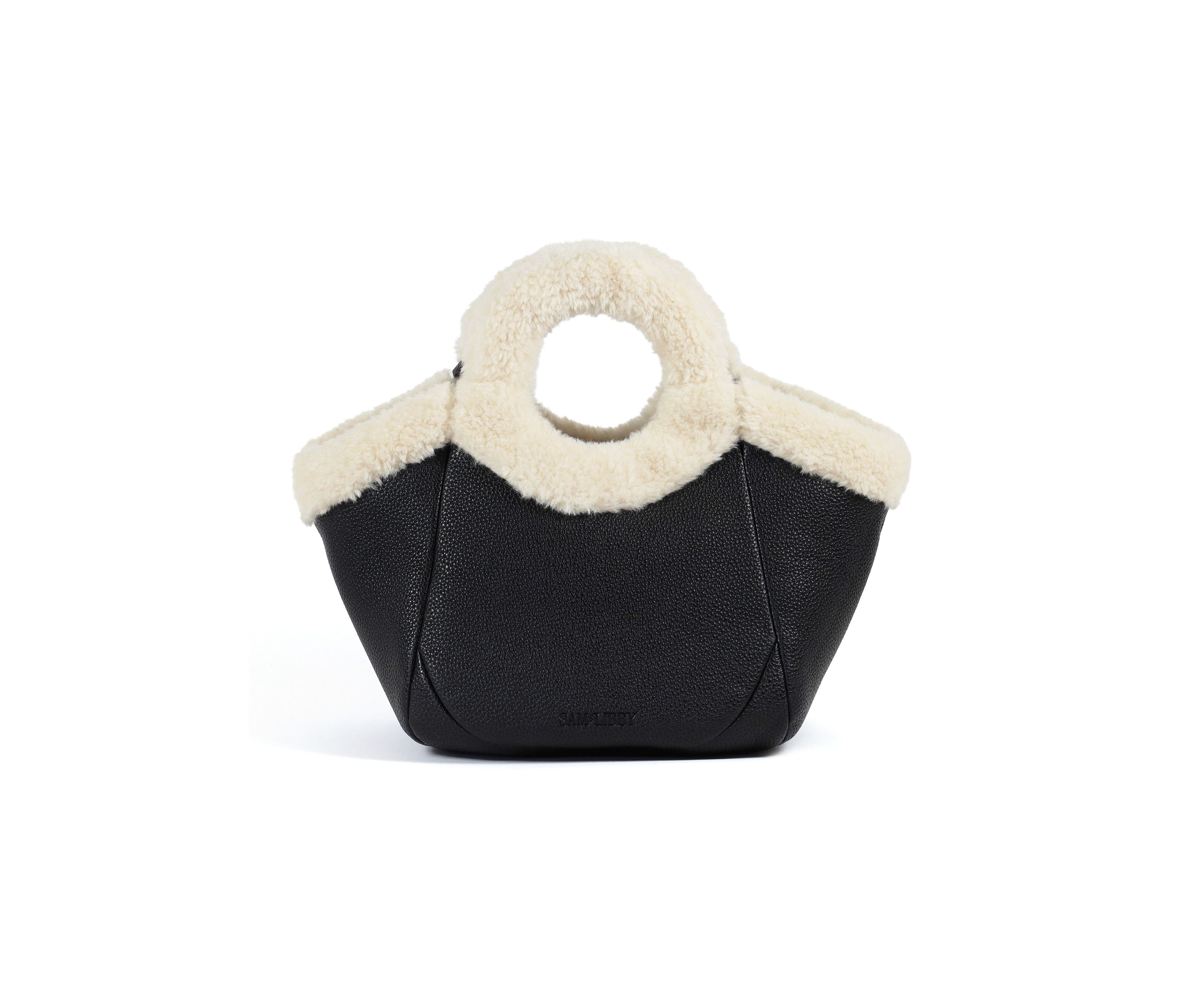 Willow Small Sherling Handle Crossbody Tote