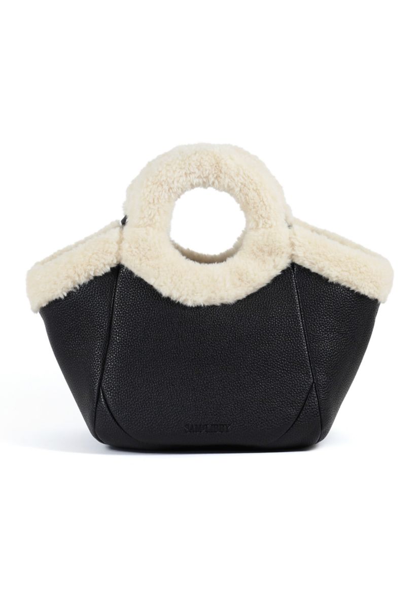 Willow Small Sherling Handle Crossbody Tote