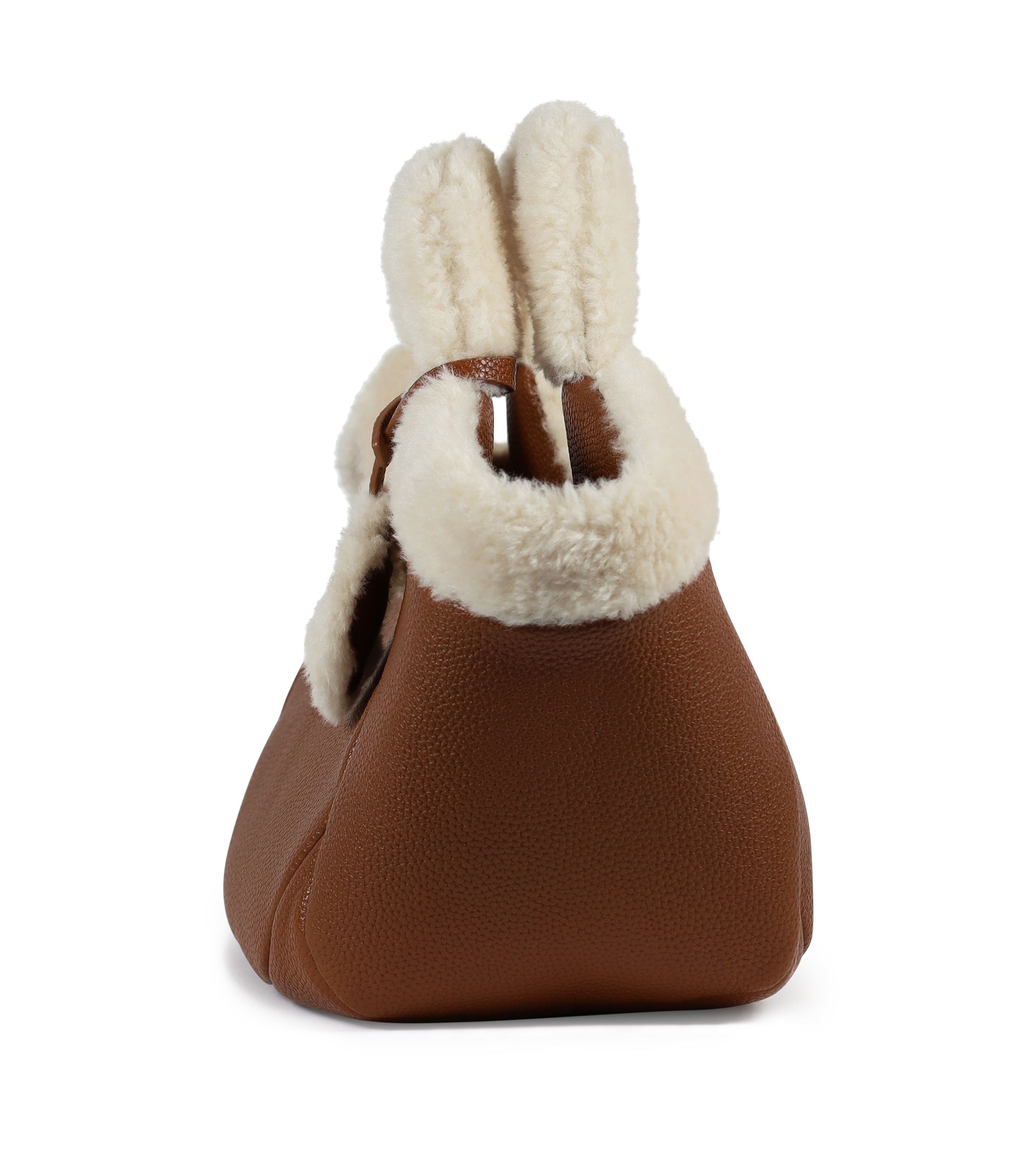 Willow Small Sherling Handle Crossbody Tote 