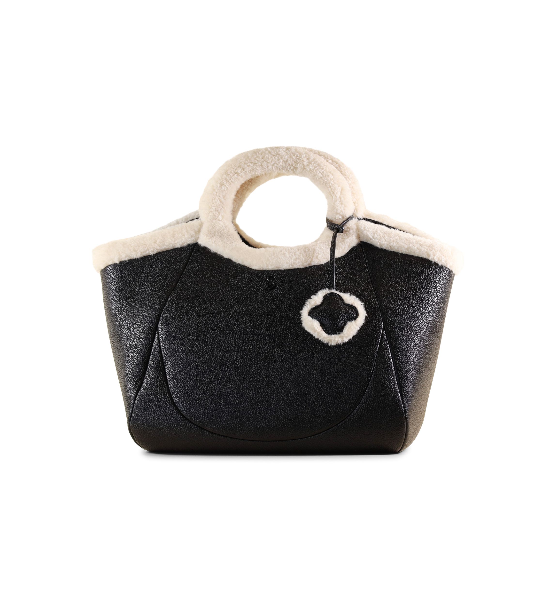 Willow Large Shearling Handle Tote